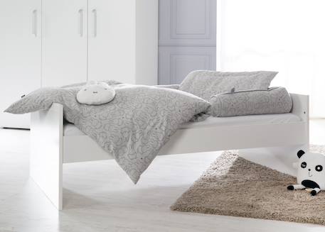 Parure de lit enfant en coton 2 pièces imprimée miffy® Gris / lapin miffy 6 - vertbaudet enfant 