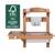 Cuisine extérieure à suspendre en bois fsc® + accessoires Gris+Teck 10 - vertbaudet enfant 