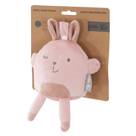 Peluche à suspendre pour arche d'éveil ou poussette Rose pastel / lapin 4 - vertbaudet enfant 