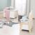 Banc coffre à jouets en bois massif avec fermeture amortie Blanc - naturel 5 - vertbaudet enfant 