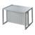 Table convertible en banc évolutif à 2 hauteurs d'assise Blanc+Gris 9 - vertbaudet enfant 