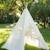 Tente de jeu indienne tipi + sac de transport Blanc cassé / beige 6 - vertbaudet enfant 