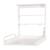 Table à langer murale pliante + matelas à langer déperlant Blanc / rayé multicolore 3 - vertbaudet enfant 