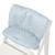 Coussins matelassés et déperlants pour chaises hautes sit up Bleu clair / bleu ciel+Gris argenté+Rose pastel+Vert givré 3 - vertbaudet enfant 