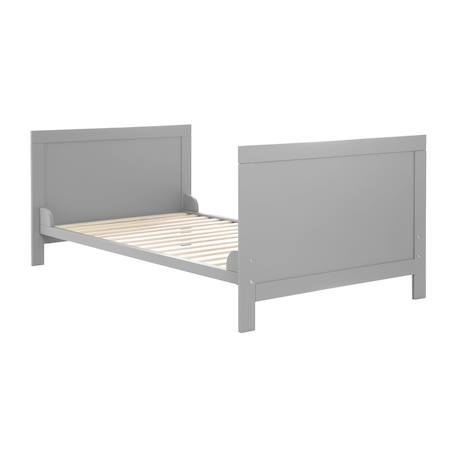 Lit évolutif avec matelas et accessoires complets sternenzauber grau Blanc / gris+Gris taupe / blanc 9 - vertbaudet enfant 