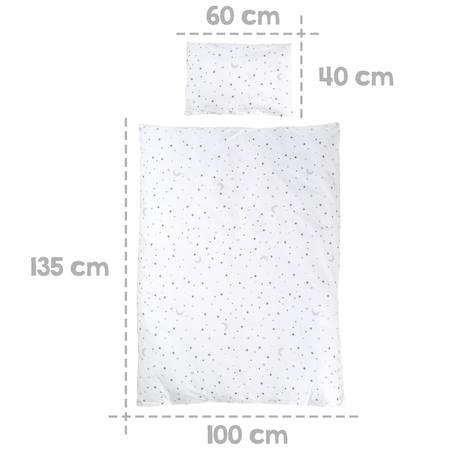 Lit évolutif avec matelas et accessoires complets sternenzauber grau Blanc / gris+Gris taupe / blanc 11 - vertbaudet enfant 