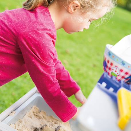 Cuisine extérieure pour enfants en bois massif Gris+Teck 5 - vertbaudet enfant 