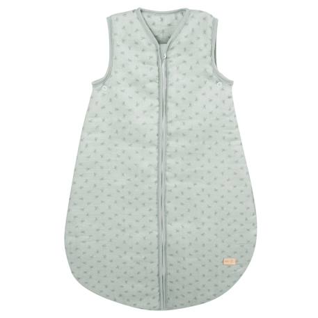 Gigoteuse sans manches en coton bio Lil Planet Bleu clair+Gris argenté+Rose pastel+Vert givré 16 - vertbaudet enfant 