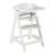 Chaise haute évolutive avec plateau repas amovible sit up click & fun Blanc+Gris taupe+Naturel 1 - vertbaudet enfant 