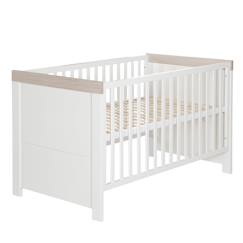 Chambre et rangement-Lit bébé évolutif convertible en lit junior lucy