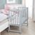 Berceau cododo 3en1 avec matelas et accessoires roba style Blanc / gris+Gris taupe 8 - vertbaudet enfant 