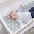 Matelas de voyage pliant et déhoussable + sac de transport Gris / étoiles blanches 2 - vertbaudet enfant 