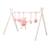 Set de 5 jouets à suspendre pour arche d'éveil lil cutie Gris argenté / ourson+Rose / lapin 7 - vertbaudet enfant 