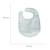 Lot de 3 bavoirs ajustables en coton bio lil planet Bleu clair et gris argenté+Rose pastel et gris argenté+Vert givré et gris argenté 5 - vertbaudet enfant 