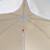 Parasol pour table piquenique enfant Jaune / passepoil blanc 5 - vertbaudet enfant 