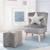 Ensemble fauteuil + pouf + coussin décoratif étoile lil sofa Bleu clair+Gris argenté+Rose pastel 8 - vertbaudet enfant 