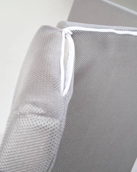 Matelas pliant respirant et déhoussable + sac de transport safe asleep® Gris 4 - vertbaudet enfant 