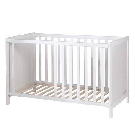 Lit bébé 2en1 cododo et lit indépendant avec matelas universal Blanc 4 - vertbaudet enfant 
