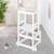 Tour d'apprentissage évolutive en bois Blanc+Gris anthracite 5 - vertbaudet enfant 