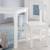 Set table et 2 chaises enfant en bois massif little stars Blanc / motifs étoiles 4 - vertbaudet enfant 