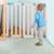 Barrière de sécurité pour escaliers en bois massif avec portillon Naturel 2 - vertbaudet enfant 