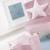 Ensemble fauteuil + pouf + coussin décoratif étoile lil sofa Bleu clair+Gris argenté+Rose pastel 15 - vertbaudet enfant 