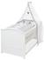 Lit évolutif avec matelas et accessoires complets adam et eule Blanc / gris 1 - vertbaudet enfant 