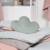 Coussin décoratif nuage pour chambre d'enfant roba style Bleu clair+Gris argenté+Rose pastel+Vert givré 20 - vertbaudet enfant 