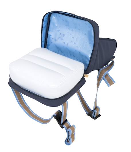 Réhausseur de chaise pour bébé avec coussin gonflable Bleu marine+Gris / étoile+Gris / peppa pig 4 - vertbaudet enfant 