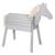 Cheval de jardin en bois massif avec crinière et queue Gris+Teck 1 - vertbaudet enfant 
