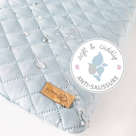 Matelas à langer déperlant et nettoyable roba style Bleu clair+Gris argenté+Rose pastel+Vert givré 3 - vertbaudet enfant 