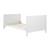 Lit évolutif avec matelas et accessoires complets sternenzauber grau Blanc / gris+Gris taupe / blanc 3 - vertbaudet enfant 