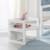 Set table convertible en banc et 2 chaises évolutives Blanc+Gris 6 - vertbaudet enfant 