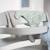Lot de 3 bavoirs ajustables en coton bio lil planet Bleu clair et gris argenté+Rose pastel et gris argenté+Vert givré et gris argenté 16 - vertbaudet enfant 