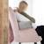 Coussin d'allaitement en coton bio lil planet Bleu clair/ bleu ciel+Gris argenté+Rose pastel+Vert givré 8 - vertbaudet enfant 