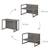 Set table convertible en banc et 1 chaise évolutive Anthracite+Beige+Blanc+Gris 6 - vertbaudet enfant 