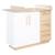 Commode à langer évolutive 2 portes et 3 tiroirs  lion Blanc / chêne artisan 6 - vertbaudet enfant 