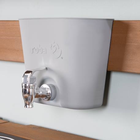 Cuisine extérieure à suspendre en bois fsc® + accessoires Gris+Teck 12 - vertbaudet enfant 
