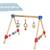 Portique d'éveil en bois massif + 3 pendentifs - arche d'activités Blanc - gris / miffy+Multicolore+Naturel / Anthracite 6 - vertbaudet enfant 