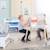 Set table et 2 chaises enfant avec pieds en bois massif Bleu gris - pat' patrouille 2 - vertbaudet enfant 