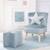 Coussin décoratif étoile pour chambre d'enfant roba style Bleu clair+Gris argenté+Rose pastel+Vert givré 6 - vertbaudet enfant 
