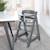 Chaise haute évolutive en bois sit up flex - utilisable jusqu'à la chaise d'adolescent Anthracite+Beige délavé+Blanc+Bois naturel+Cachemire / beige+Gris+Marron+Noir 2 - vertbaudet enfant 