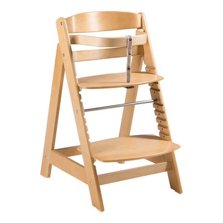 Chaise haute évolutive ingénieuse sit up click Blanc+Bois naturel+Gris taupe 8 - vertbaudet enfant 