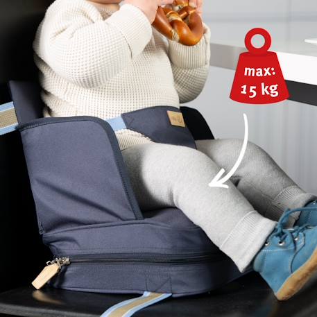 Réhausseur de chaise pour bébé avec coussin gonflable Bleu marine+Gris / étoile+Gris / peppa pig 5 - vertbaudet enfant 
