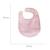 Lot de 3 bavoirs ajustables en coton bio lil planet Bleu clair et gris argenté+Rose pastel et gris argenté+Vert givré et gris argenté 11 - vertbaudet enfant 