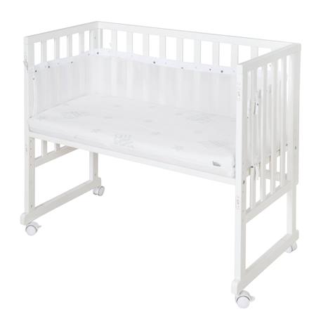 Berceau cododo 3en1 avec matelas et accessoires sternenzauber grau Blanc 3 - vertbaudet enfant 
