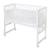 Berceau cododo 3en1 avec matelas et accessoires sternenzauber grau Blanc 3 - vertbaudet enfant 