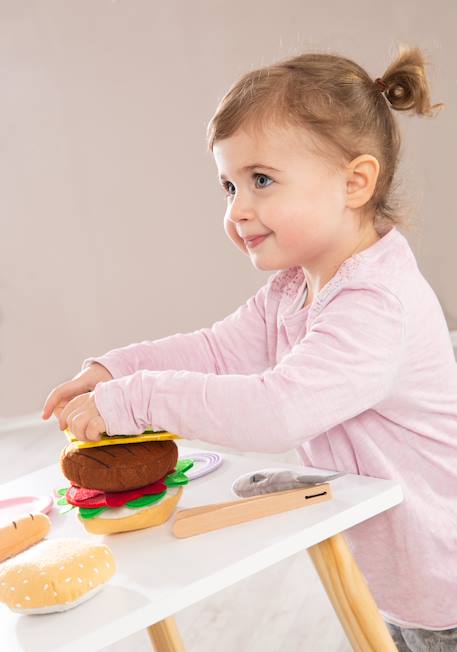 Cuisine barbecue pour enfants avec 14 accessoires Gris et naturel 5 - vertbaudet enfant 