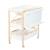 Table à langer avec baignoire 2en1 + matelas à langer imperméable Bois naturel / blanc 4 - vertbaudet enfant 