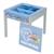 Table d'activités + 1 tabouret cube avec rangement pat' patrouille Bleu - gris 3 - vertbaudet enfant 